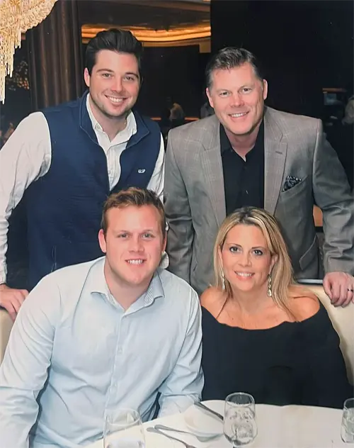 Ryan Elijah and his family