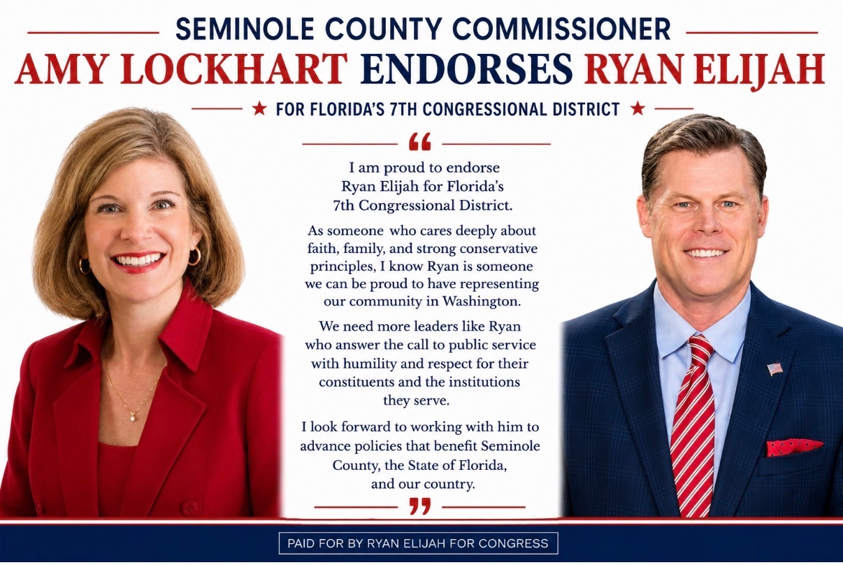 Amy Lockhart Endorses Ryan Elijah